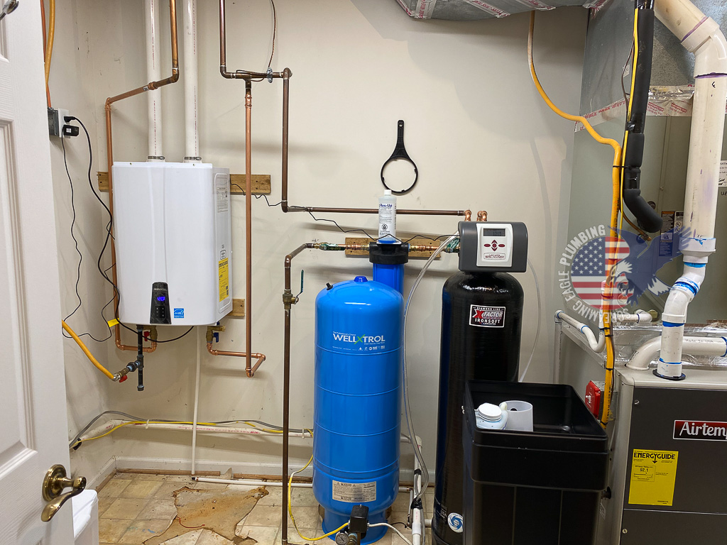 reverse osmosis, tankless water heater