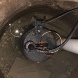 remove old sump pump